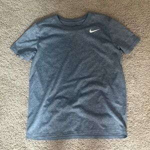 Nike dri-fit athletic shirt, blue